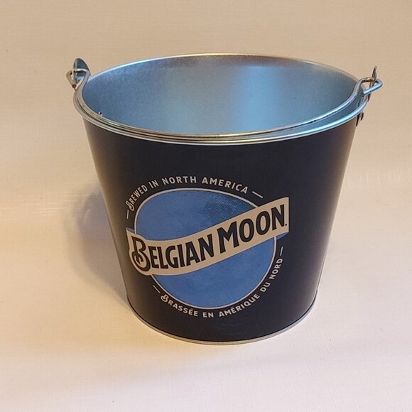 Belgian Moon Beer Bucket Brand New Metal - Picture 7 of 9